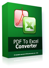 Buy PDF To Excel Converter