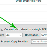 set Convert Each Sheet to a Single PDF