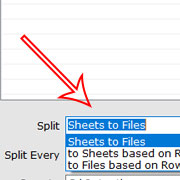 Set Splitting Options