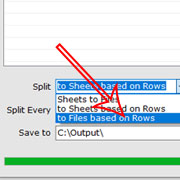 Select the Splitting Type